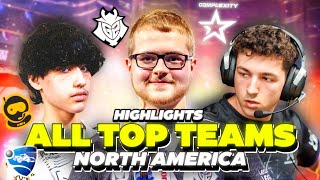 SUPER STACKED! 2v2 PRO CREW BATTLES! $3K Arm The Rebels Highlights #8! North America Rocket League