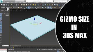 HOW TO INCREASE GIZMO SIZE IN 3DS MAX #3dsmax #vray #3dscreation
