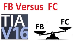 What is the difference between FC and FB. And use of the both block