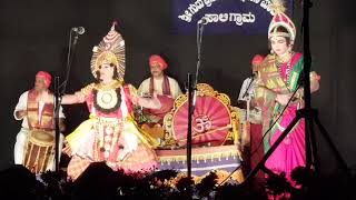 YAKSHAGANA ಮಯ್ಯರ ಸಾರಥ್ಯದಲ್ಲಿ, ಸಿಡಿಲಮರಿ ಚಂದ್ರಹಾಸರ ಅಬ್ಬರದ ಅಭಿಮನ್ಯು