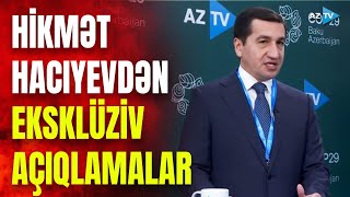 Hikmət Hacıyevin AzTV-yə eksklüziv müsahibəsi: Prezidentin köməkçisi mühüm açıqlamalar verdi