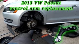 2013 VW Passat 2.5 como cambiar los Brazos de control (control arm replacement)