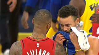 Damian Lillard gives his best respect to Steph Curry after SC's career-high 62 points