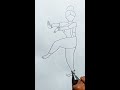 how to draw a girl dancing bharatanatyam easy shorts viral shortvideo bharatanatyam dance