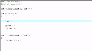 C Programming Tutorial 11 Into to Functions