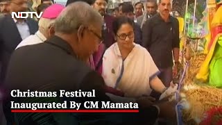 Christmas Festival In Kolkata Inaugurated By Mamata Banerjee