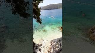 The crystal clear beaches of Croatia (Rabac Istria)