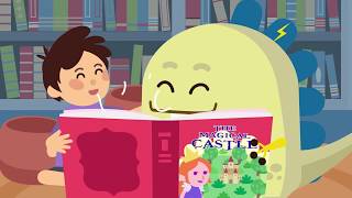 Sharing Books | Library Etiquette for Children feat. Monsters United