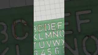 #shortvideo #stencil #calligraphy