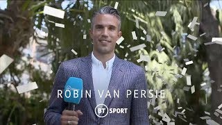 Robin van Persie joins the BT Sport team