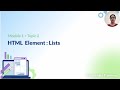 HTML Lists Explained – Ordered and Unordered Lists for Beginners 2025