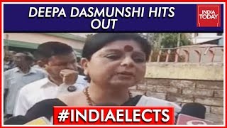 Cong's Deepa Dasmunsi Hits out After Bengal's EVM Malfunctions Stop Voting | Lok Sabha Elections