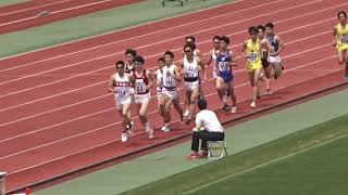 第96回　関西学生陸上競技対校選手権大会　男子1部1500ｍ予選2組