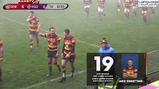 2022 Dewsbury Pre season Tries