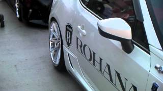 DUBSandTIRES.com 19'' Rohana RC-10 Silver Machined Wheels 2013 Scio FRS Rims Asanti Forgiato