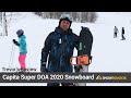 Trevor's Review-Capita Super DOA Snowboard 2020-Snowboards.com