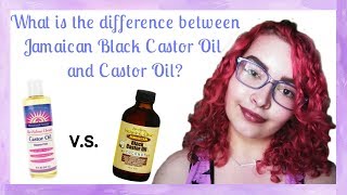 Jamaican Black Castor Oil vs. Castor Oil..what's the difference?? | Crowned Goddess