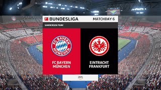FIFA 22 | FC Bayern München vs Eintracht Frankfurt - Sanderson Park | Gameplay