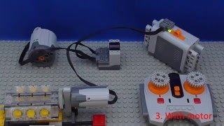 Tutorial: Lego Power Functions - Connect - Motor and Wheel