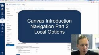 Canvas: Intro 2 - Local Navigation