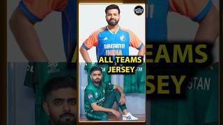 ICC T20 World Cup 2024 all Teams Jersey: देखिए सभी टीमों की जर्सी जो अबतक हुई launch | #shorts