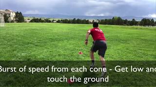 Flag Football Drills for Kids Conditioning Drill Speed, Agility, Strength Youth Flag Football drills