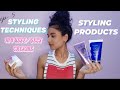 EP5 STYLING PRODUCTS & TECHNIQUES || CURL UP+ ARATA+ WELLA || 6 THINGS I'VE LEARNT IN MY CHJ