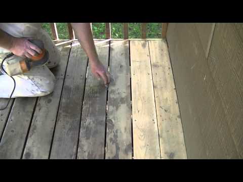 How To Sand A Cedar Deck With A 5.5 How To Sand A Cedar Deck With A 5.5