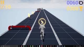 Endless runner mobile prototype