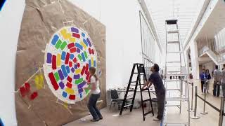 Art Institute Installations Wall Drawing #1111 by Sol LeWitt