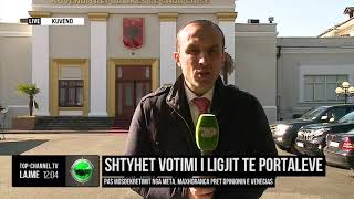 Shtyhet votimi i ligjit të portaleve/Pas mosdekretimit nga Meta,maxhoranca pret opinionin e Venecias