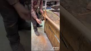 Making a wooden sword