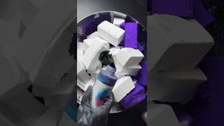 Dying Gym Chalk with Boom Liquid Watercolors #gymchalk #oddlysatisfying #shortscreate #satisfying