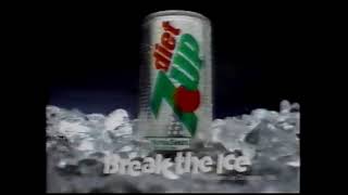 Diet 7up with Nutri Sweet Commercial (1990)