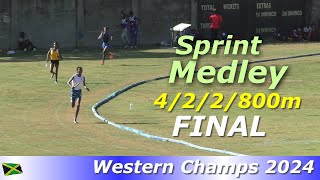 Mt. Alvernia High School Wins the Girls Sprint Medley Relay Final | Western Champs 2024