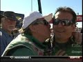 john force kisses tony pedregon ahh moment pre race interview indy mac tools us nationals 2010.mpg