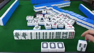 麻将对局想胡大，来看看高手怎么玩的，滴水不漏谁与争锋#mahjong #麻将 #记录真实生活