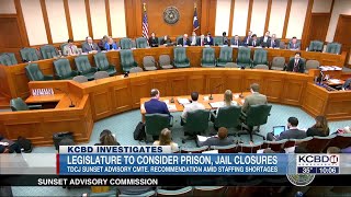 Texas Sunset Advisory Committee recommends closure of jails, prisons due to staff shortages