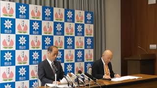 令和2年4月8日岡山市長記者会見