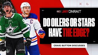 Who has the edge in Western Final between Edmonton and Dallas?