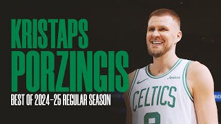 Best of Kristaps Porzingis in 2024-25 NBA Regular Season