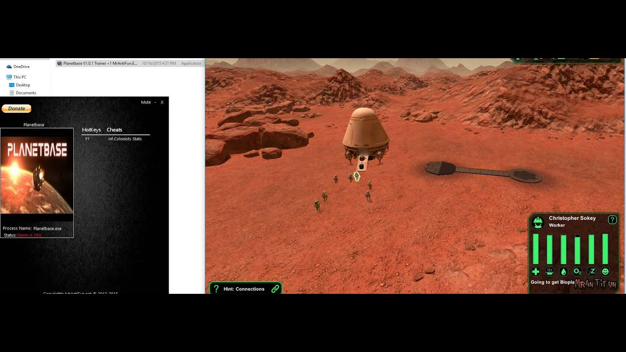 Planetbase Trainer Youtube