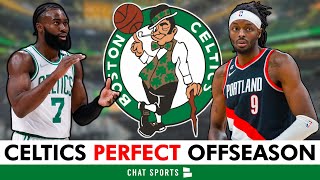 Celtics PERFECT Offseason Plan: Extend Or Trade Jaylen Brown? Sign Jerami Grant? Celtics Rumors