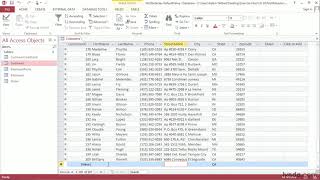 Access Tutorial - Setting the default value