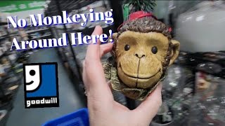 No Monkeying Around Here! - Shop Along With Me - Goodwill Thrift Store