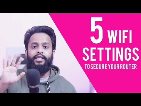 How to protect your WiFi from hackers? Top 5 settings you should change on your router!