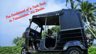 The Excitement of a Tuk Tuk in Trincomalee, Sri Lanka.