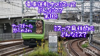 電車運転士のミスってどんなミス？第1回【猫ミーム】#猫ミーム#運転士#鉄道#電車#ミス