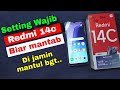 Setting Wajib hp Redmi 14c terbaru 2024 | Top 10 Trik settingan Redmi 14c biar Gacor