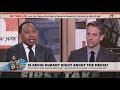 Kevin Durant not in the wrong for calling out reporter, media - Stephen A.  First Take